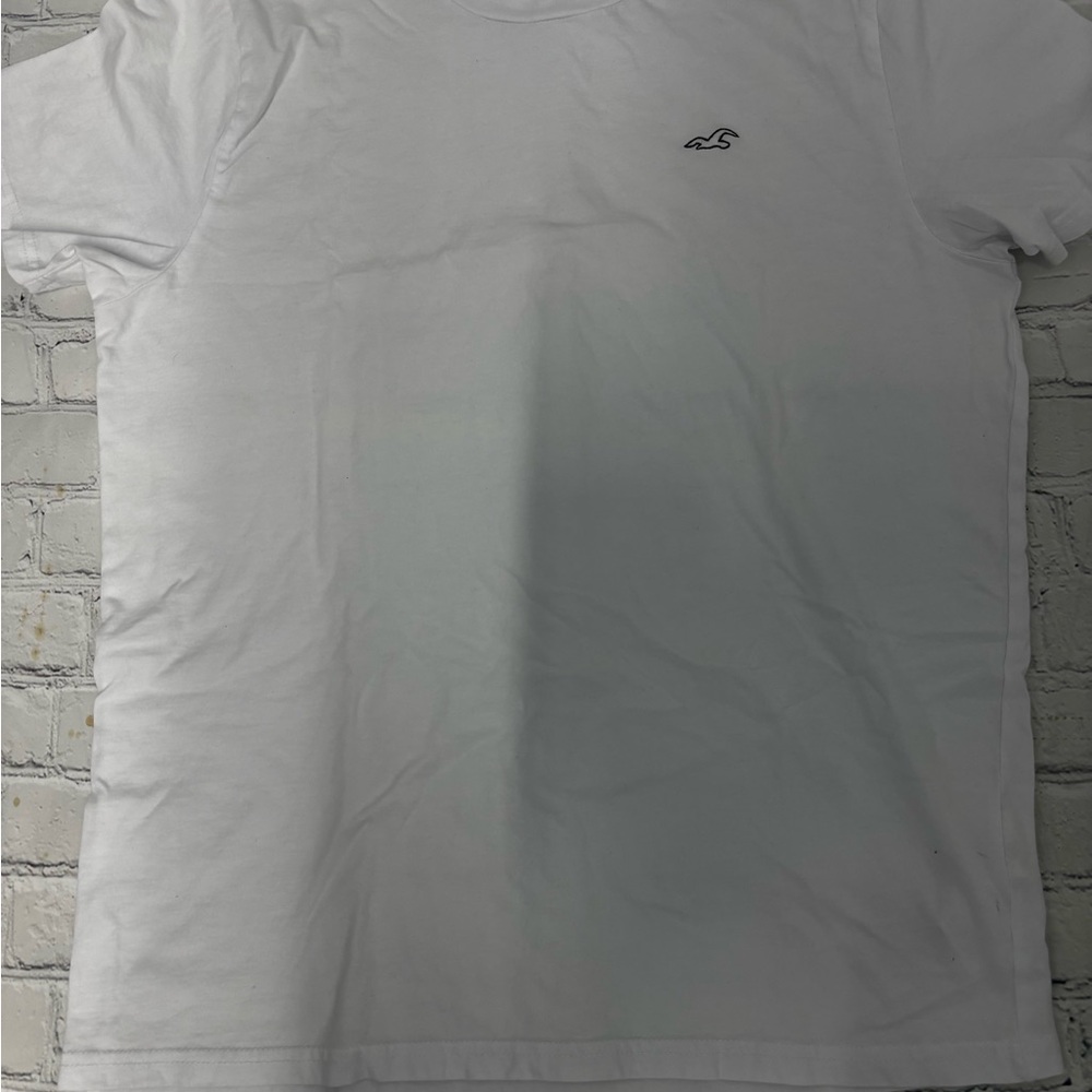 White Hollister Men’s T-Shirt